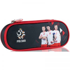 Piórnik kosmetyczka Astra Polska, owalna, 1 zamek,